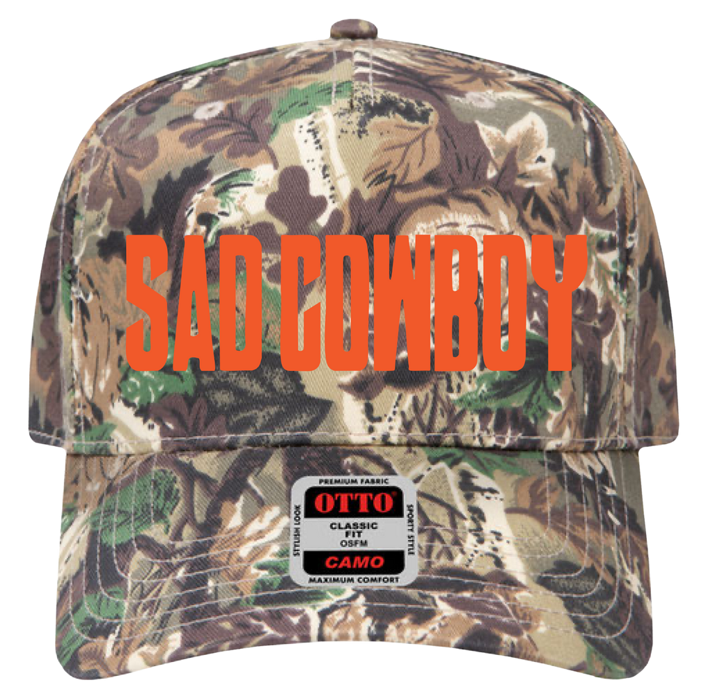 Camo Sad Cowboy Hat