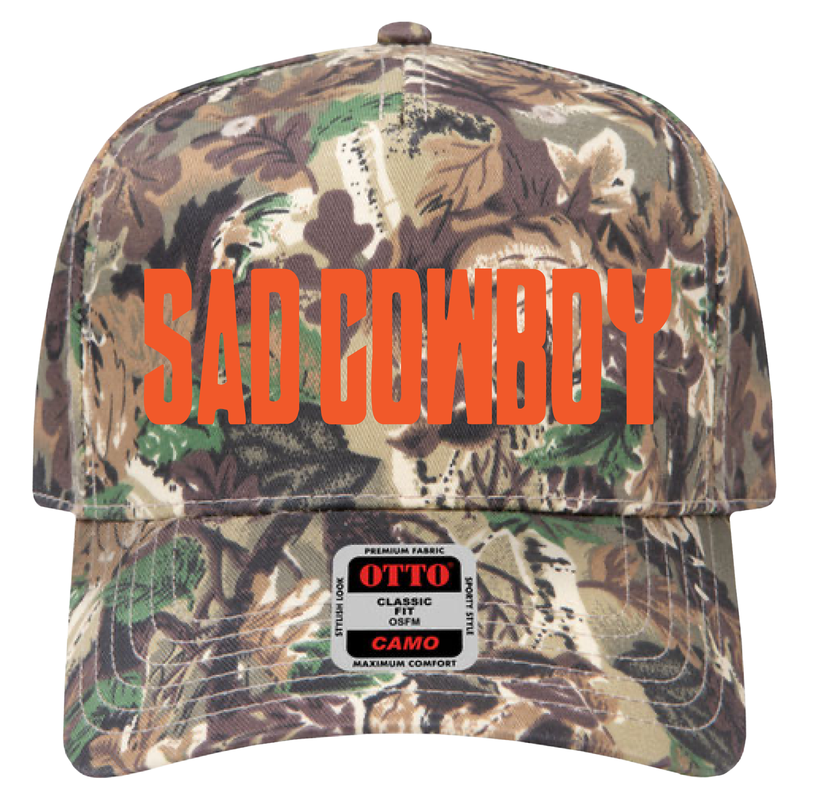Camo Sad Cowboy Hat