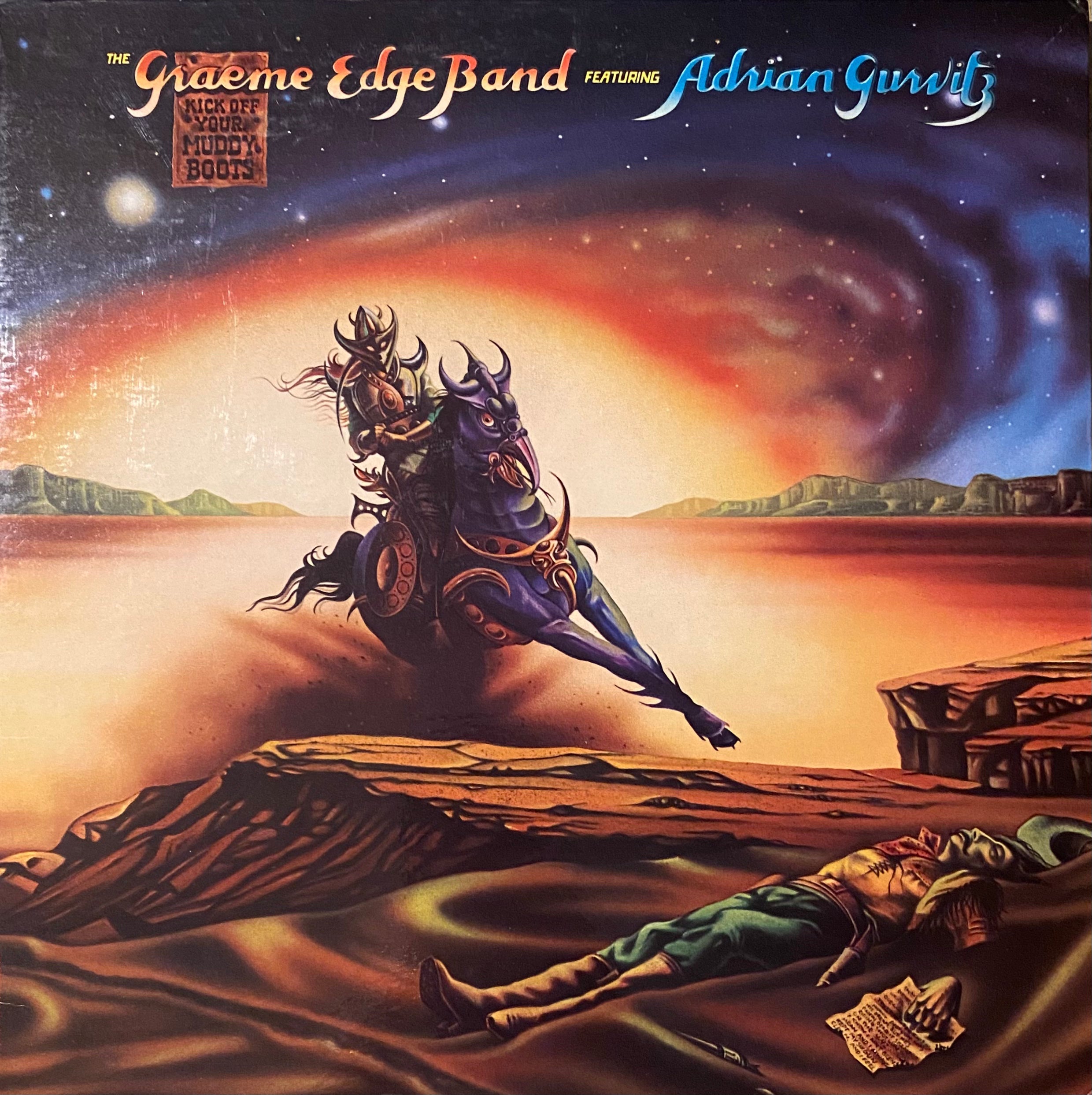 Graeme Edge Band feat. Adrian Gurvitz - Kick Off Your Muddy Boots  (Used Vinyl LP)