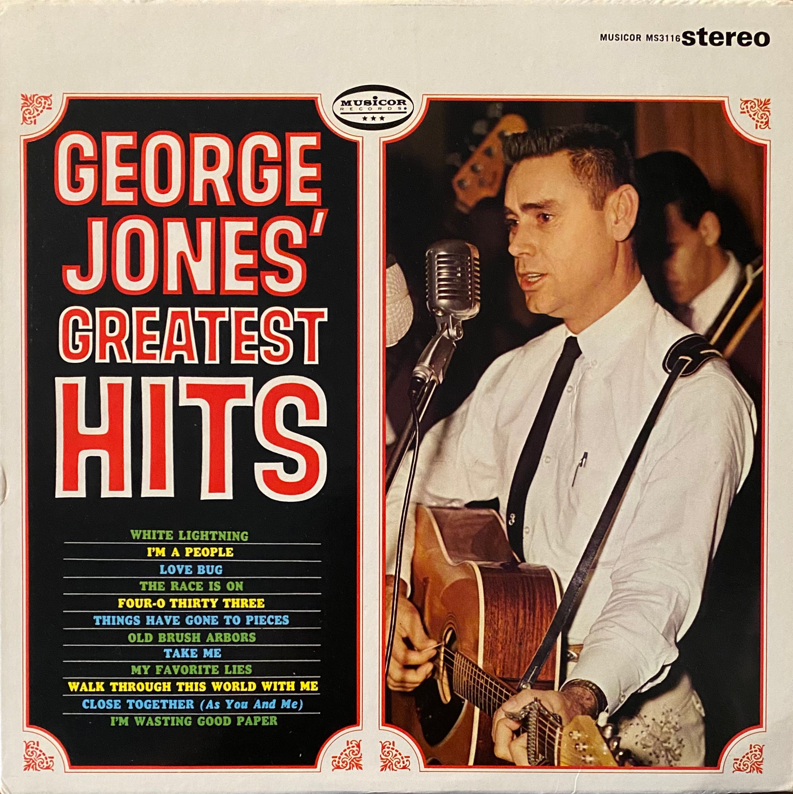 George Jones - George Jones Greatest Hits  (Used Vinyl LP)