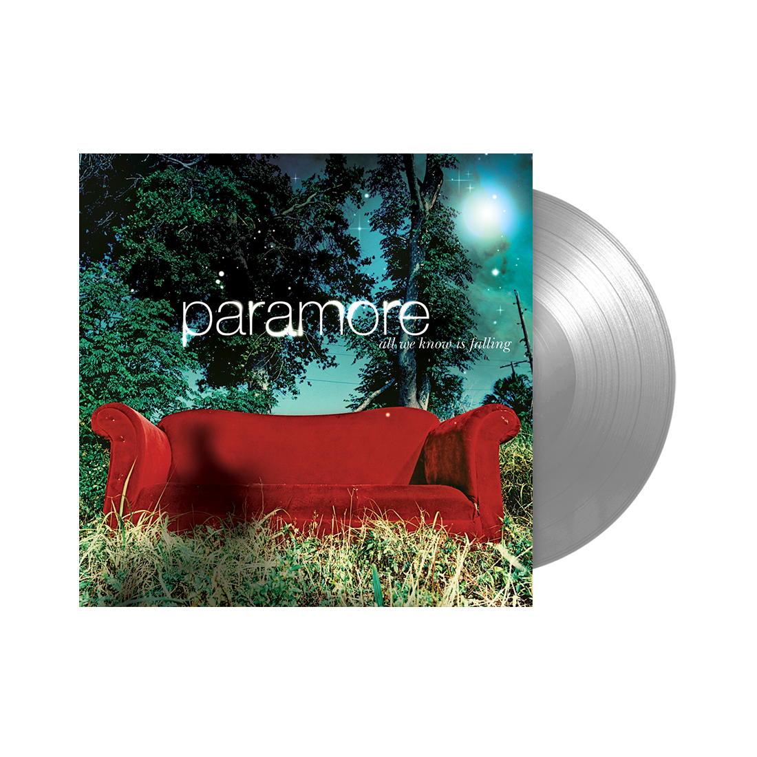 Paramore - All We Know Is Falling (FBR 25th Anniversary silver vinyl) ((Vinyl))