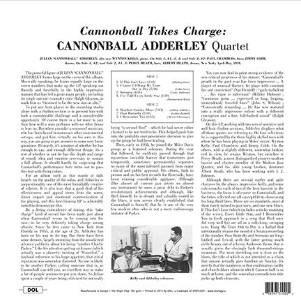 Cannonball Adderley Quartet ?¨C Cannonball Takes Charge