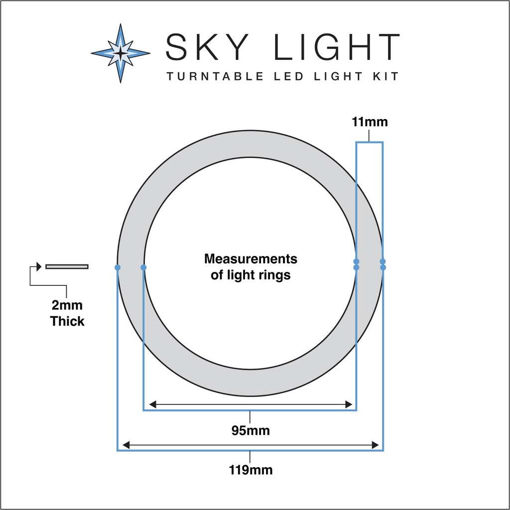 Sky Light Turntable LED Kit