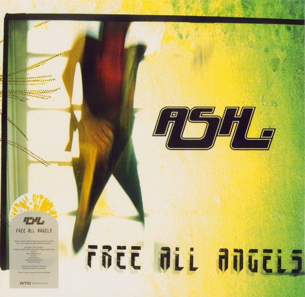 Ash - Free All Angels [Import Splatter Vinyl]  (New Vinyl LP)