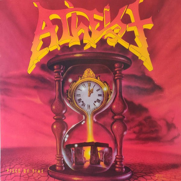 Athiest - Piece of Time [Red w/ Brown & Yellow Splatter Vinyl]  (New Vinyl LP)