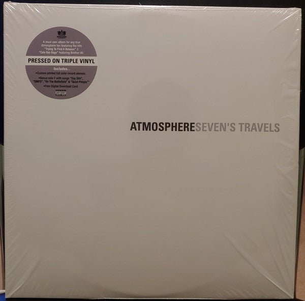 Atmosphere - Seven's Travels  (New Vinyl LP)