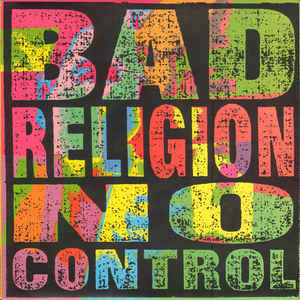 Bad Religion - No Control  (New Vinyl LP)