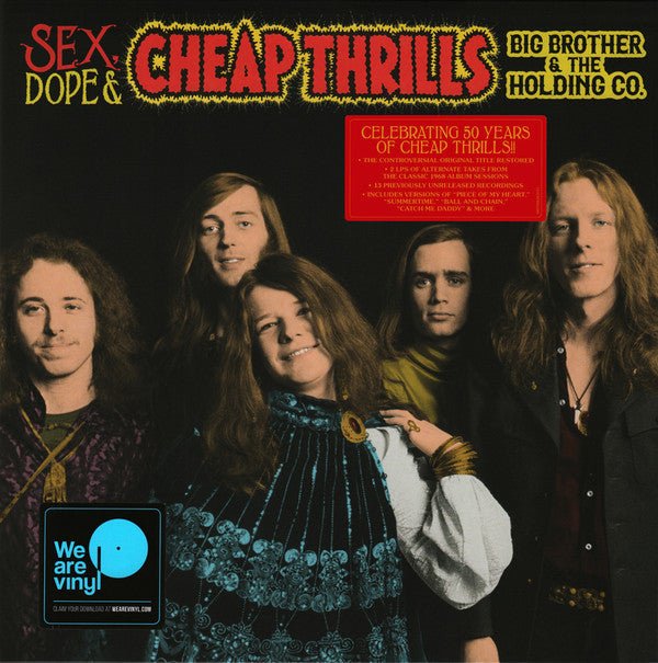 Big Brother & the Holding Company - Sex, Dope & Cheap Thrills  (New Vinyl LP)