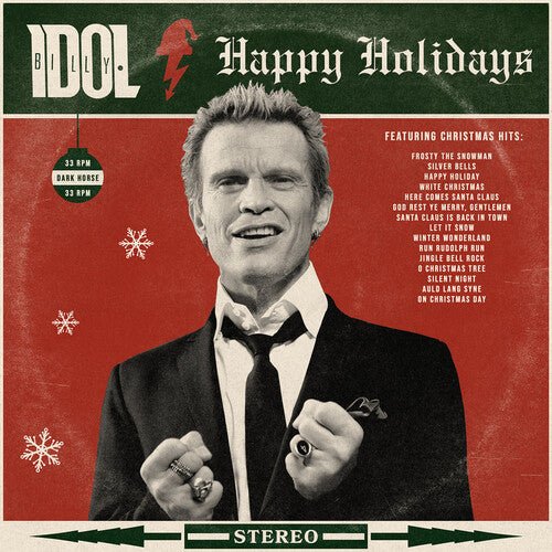 Billy Idol ‎- Happy Holidays [White Vinyl]  (New Vinyl LP)