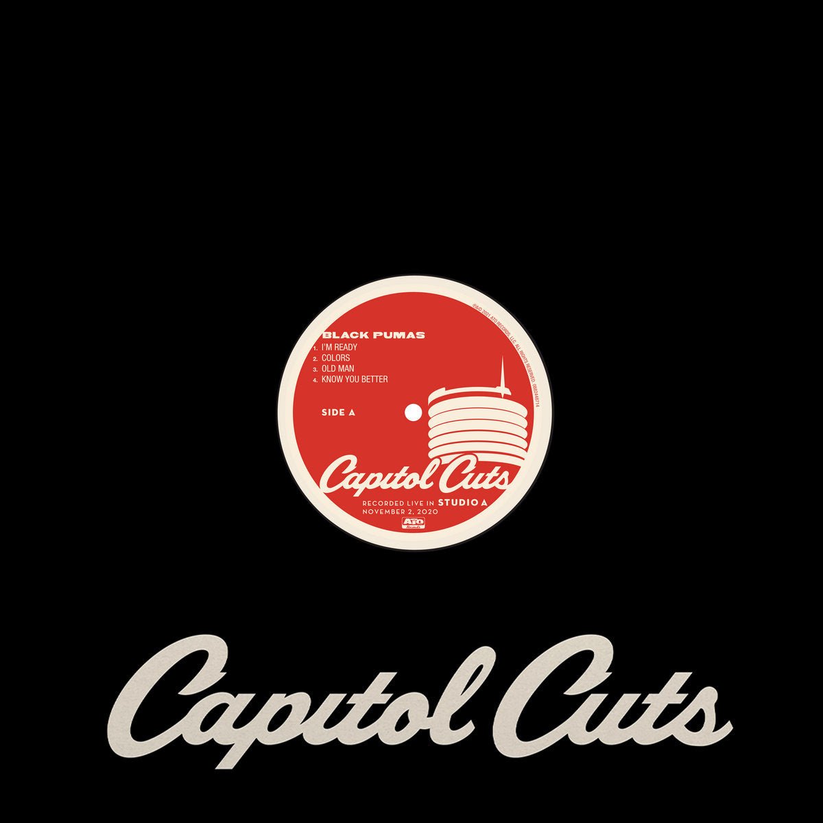 Black Pumas - Capitol Cuts - Live From Studio A [Red Vinyl]  (New Vinyl LP)