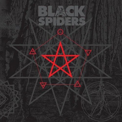 Black Spiders - Black Spiders [Silver Vinyl]  (New Vinyl LP)