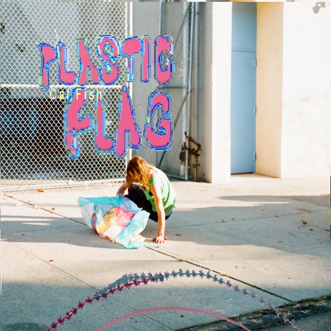 Cal Fish - Plastic Flag ((Vinyl))