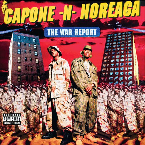 Capone-N-Noreaga - The War Report [Clear Vinyl with Red & Blue Splatter Vinyl]  (New Vinyl LP)