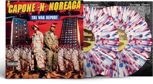 Capone-N-Noreaga - The War Report [Clear Vinyl with Red & Blue Splatter Vinyl]  (New Vinyl LP)