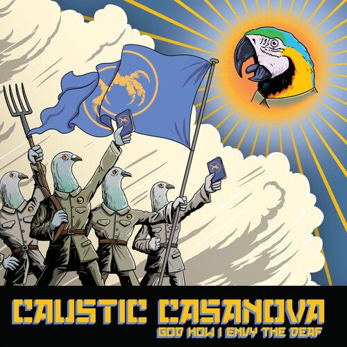 Caustic Casanova - God How I Envy the Deaf [Yellow Vinyl]  (New Vinyl LP)