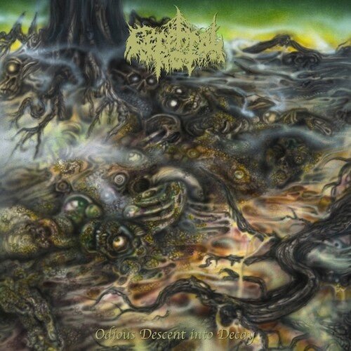 Cerebral Rot - Odious Descent Into Decay [Colored Vinyl]  (New Vinyl LP)