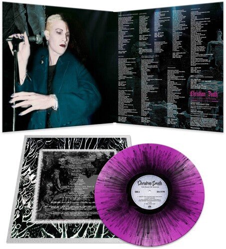 Christian Death - The Rage Of Angels [Purple / Black Splatter Vinyl]  (New Vinyl LP)