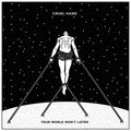 Cruel Hand - Your World Won't Listen [White & Blue Swirl Vinyl]  (New Vinyl LP)