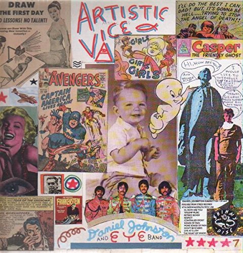 Daniel Johnston - Artistic Vice (Light Blue & Peach Swirl) (2 Lp) ((Vinyl))