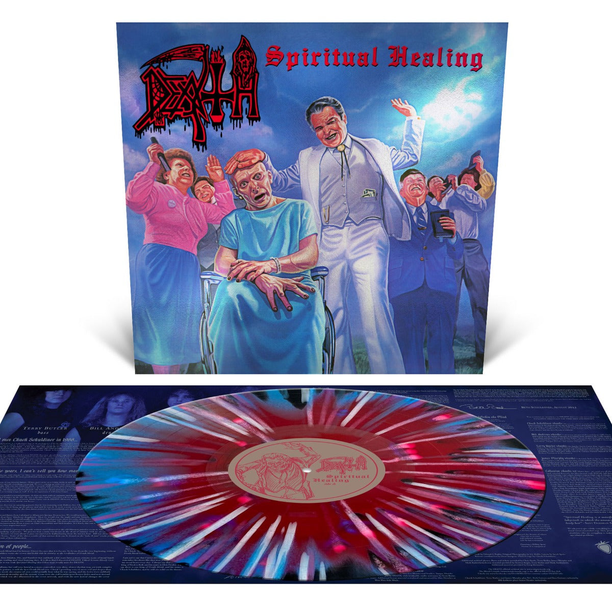 Death - Spiritual Healing (Colored Vinyl, Red, Blue, Black, Reissue) ((Vinyl))