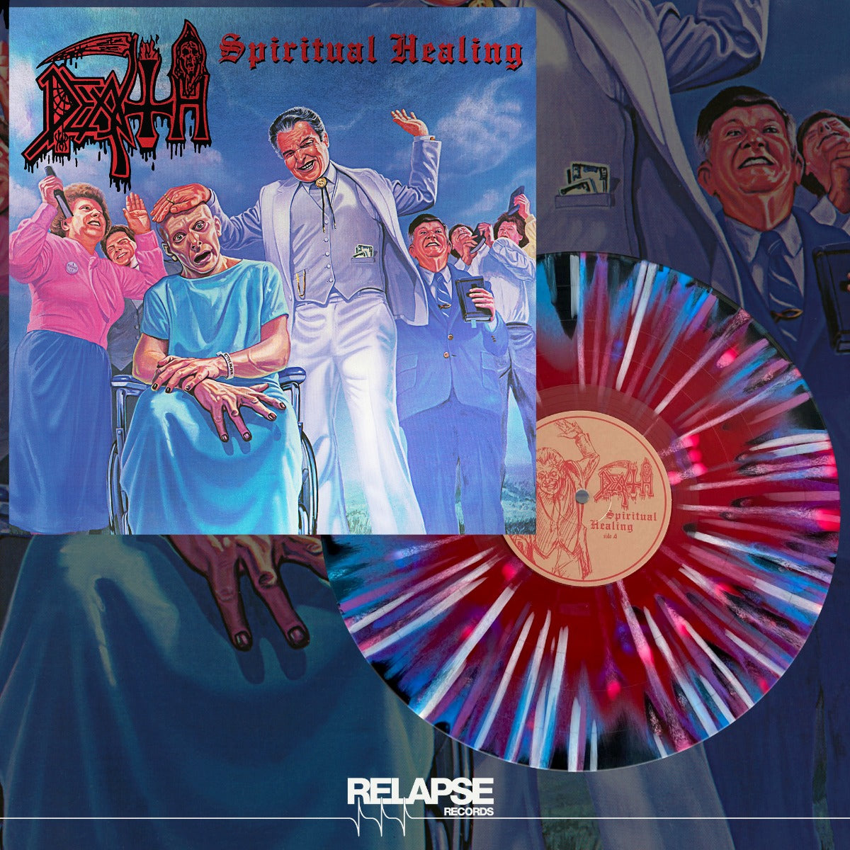 Death - Spiritual Healing (Colored Vinyl, Red, Blue, Black, Reissue) ((Vinyl))
