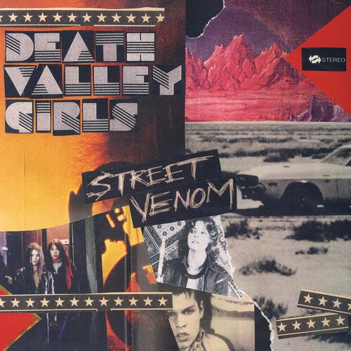 Death Valley Girls - Street Venom  [Milky Clear w/ Yellow & Red Vinyl]  (New Vinyl LP)