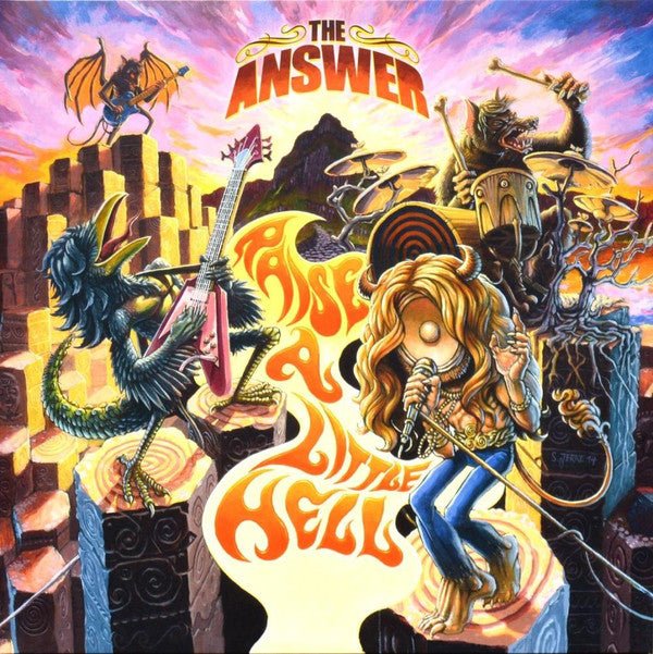 [Discounted] The Answer - Raise a Little Hell  (New Vinyl LP)