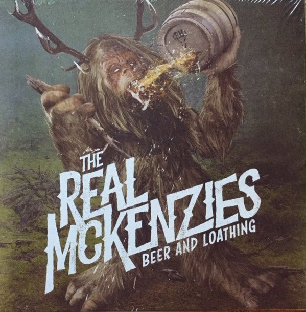[Discounted] The Real McKenzies - Beer And Loathing  (New Vinyl LP)