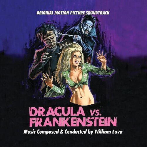 Dracula Vs. Frankenstein - Original Motion Picture Soundtrack [Orange Vinyl]  (New Vinyl LP)