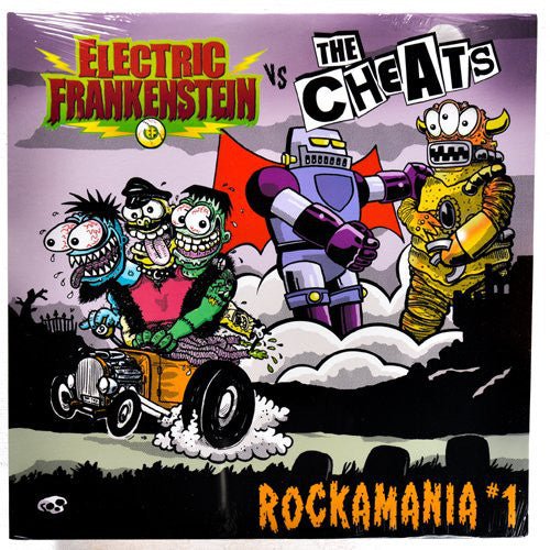 Electric Frankenstein / The Cheats - Rockamania #1  (New Vinyl LP)