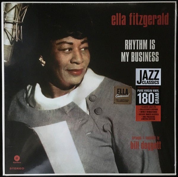 Ella Fitzgerald - Rhythm Is My Business + 2 Bonus Tracks [Import]  (New Vinyl LP)
