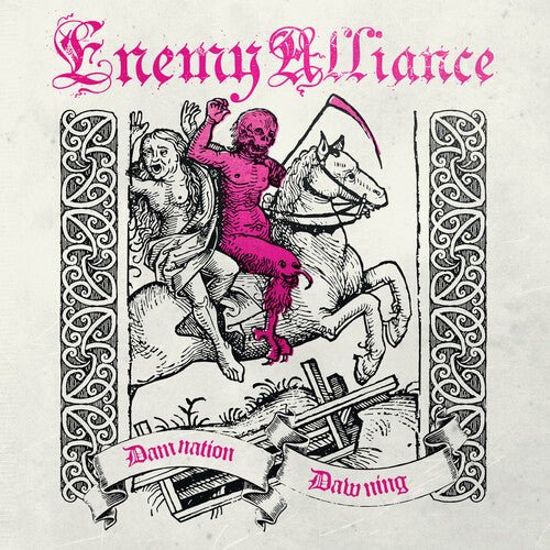 Enemy Alliance - Damnation Dawning [White & Purple Vinyl]  (New Vinyl LP)