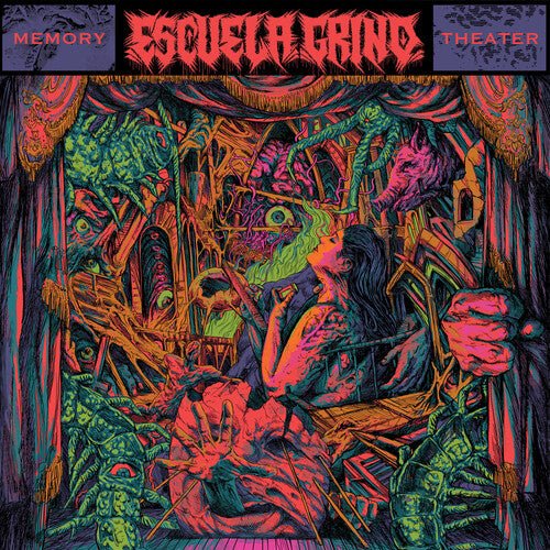 Escuela Grind - Memory Theater [Clear Pink Vinyl]  (New Vinyl LP)