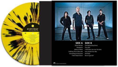 Everclear - The Very Best Of [Yellow w/ Black Splatter Vinyl]  (New Vinyl LP)
