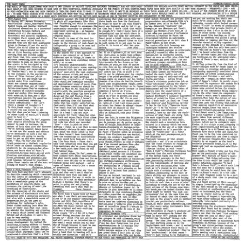 Faust - Faust Tapes  (New Vinyl LP)
