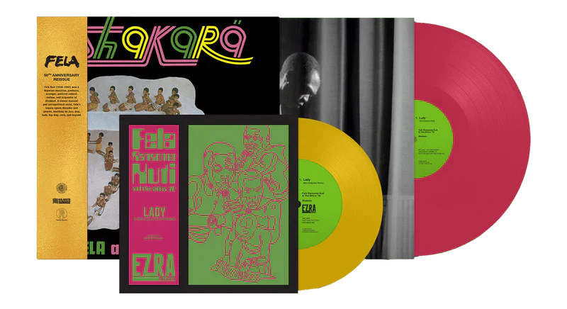 Fela Kuti - Shakara (Colored Vinyl, Pink, Yellow, With Bonus 7", Anniversary Edition) ((Vinyl))