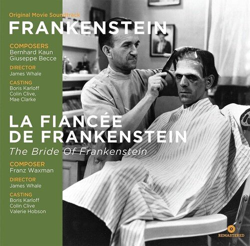 Frankenstein / Bride Of Frankenstein - Original Movie Soundtrack  (New Vinyl LP)