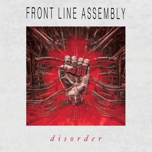 Front Line Assembly - Disorder [Red & Black Splatter Vinyl]  (New Vinyl LP)