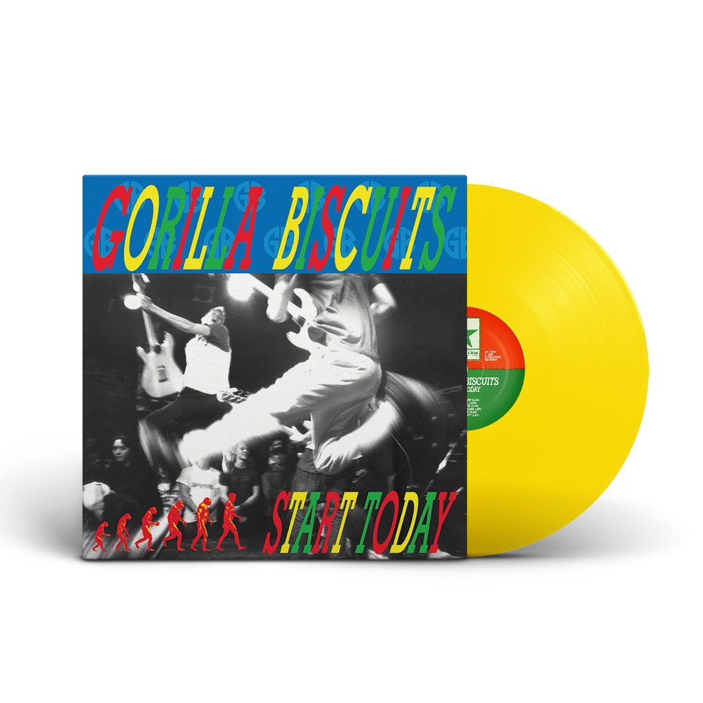 Gorilla Biscuits - Start Today [Yellow Vinyl]  (New Vinyl LP)