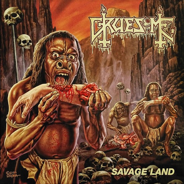 Gruesome - Savage Land [Blood Red Cloudy Effect Vinyl]  (New Vinyl LP)