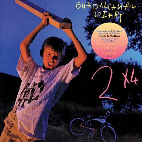 Guadalcanal Diary - 2 X 4 [Pink & Yellow Swirl]  (New Vinyl LP)