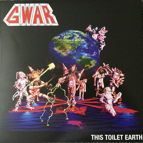 Gwar - This Toilet Earth [Red & Black Split]  (New Vinyl LP)
