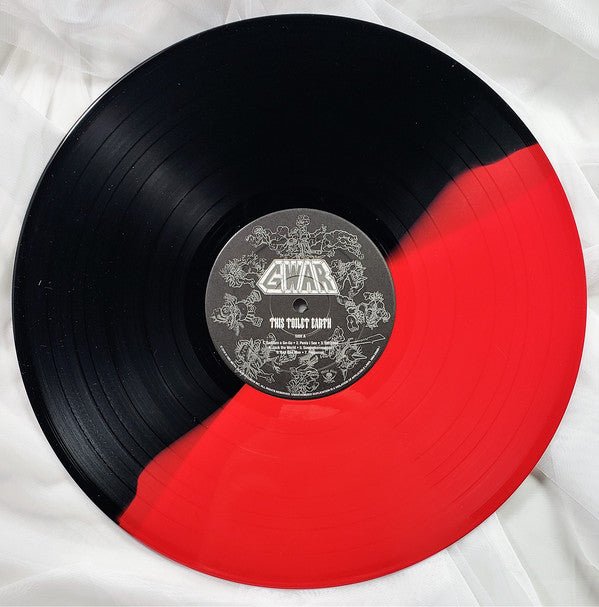 Gwar - This Toilet Earth [Red & Black Split]  (New Vinyl LP)