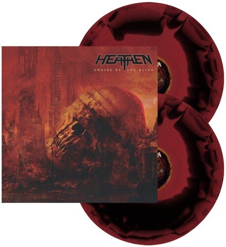 Heathen - Empire Of The Blind (Red & Black Swirl Vinyl)  (New Vinyl LP)