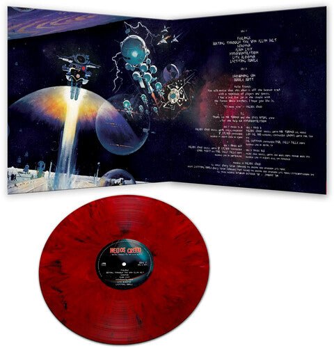 Helios Creed - Busting Through The Van Allan Belt [Red Marble Vinyl]  (New Vinyl LP)