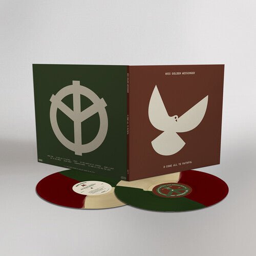 Hiss Golden Messenger - O Come All Ye Faithful [Bone Green Red Vinyl]  (New Vinyl LP)