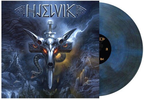Hjelvik - Welcome to Hel [Dark Blue Swirl] (New Vinyl LP)