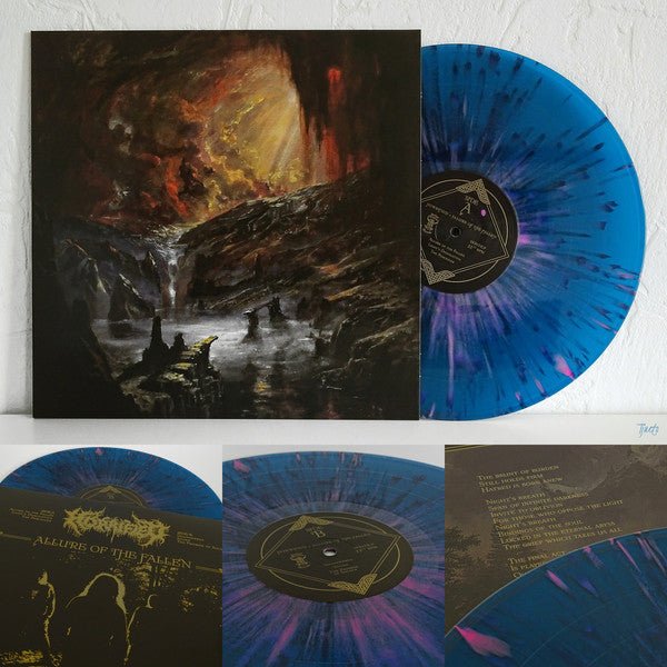 Horrified - Allure of the Fallen [Blue Translucent w/ Purple Splatter]  (New Vinyl LP)