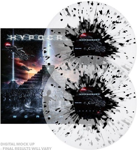 Hypocrisy - Worship [Clear with Black Splatter Vinyl]   (New Vinyl LP)