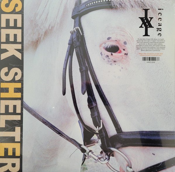 Iceage - Seek Shelter [Orange Vinyl]  (New Vinyl LP)